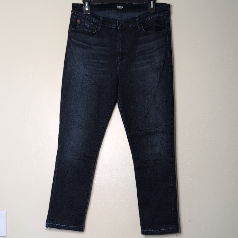 Hudson  Shine MidRise skinny Dark Blue Skinny Slim fit Jeans size 31